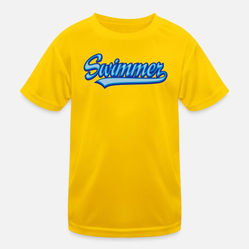 Swimmer Kids Functional T-Shirt