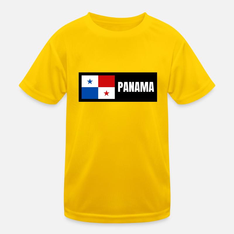 Drapeau du Panama T-shirt sport Enfant