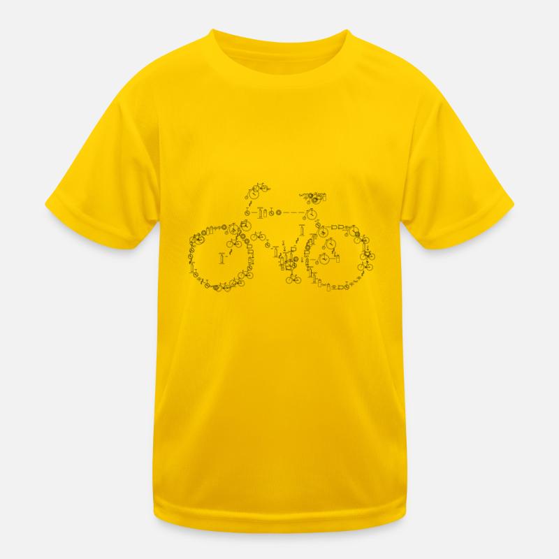 Fahrrad Kinder Funktions-T-Shirt