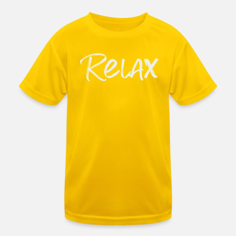 Relax Just Relax Kinder Funktions-T-Shirt