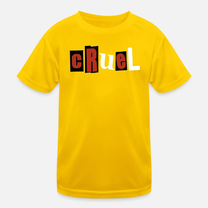 grausam Kinder Funktions-T-Shirt