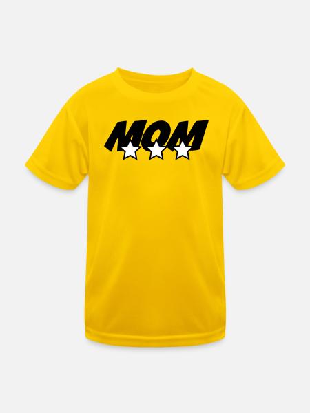 Best Mom - Mother's Day - Kids Functional T-Shirt - egg yellow - Front