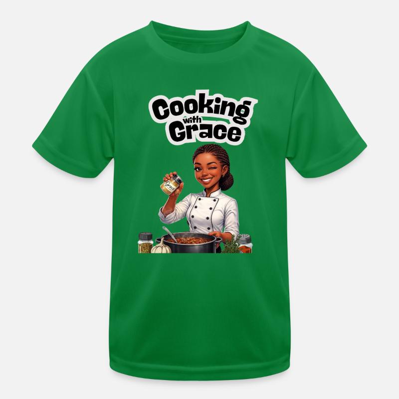 Cuisiner avec grâce T-shirt sport Enfant