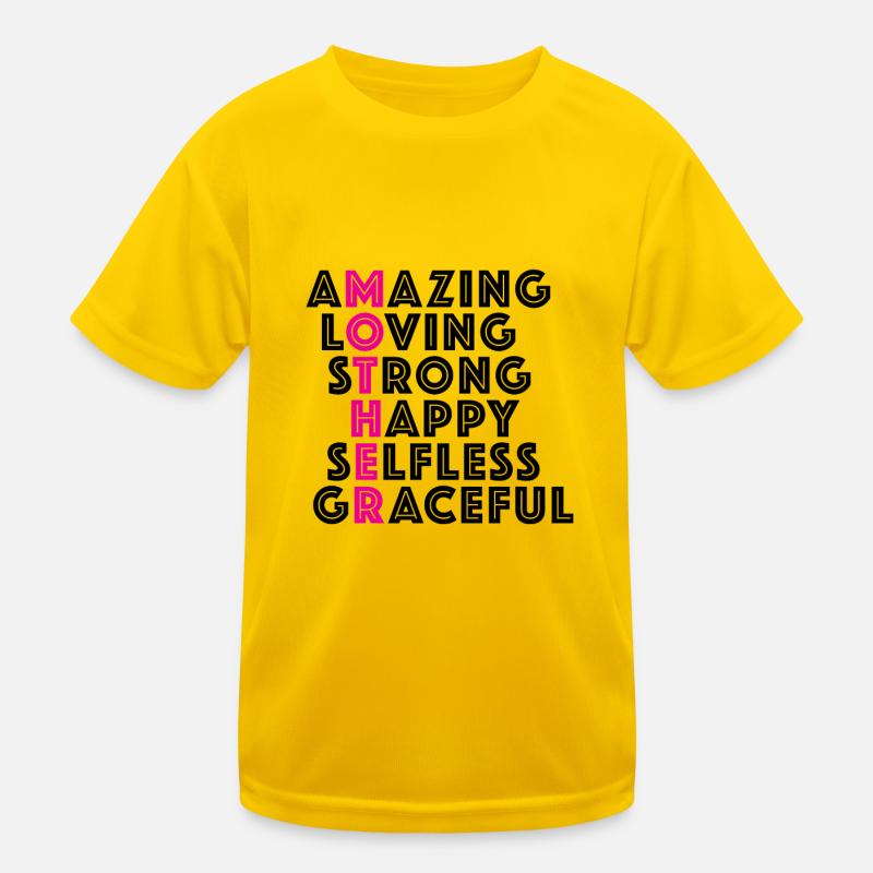 Mother - Muttertagsgeschenk Mutter Geschenk Kinder Funktions-T-Shirt