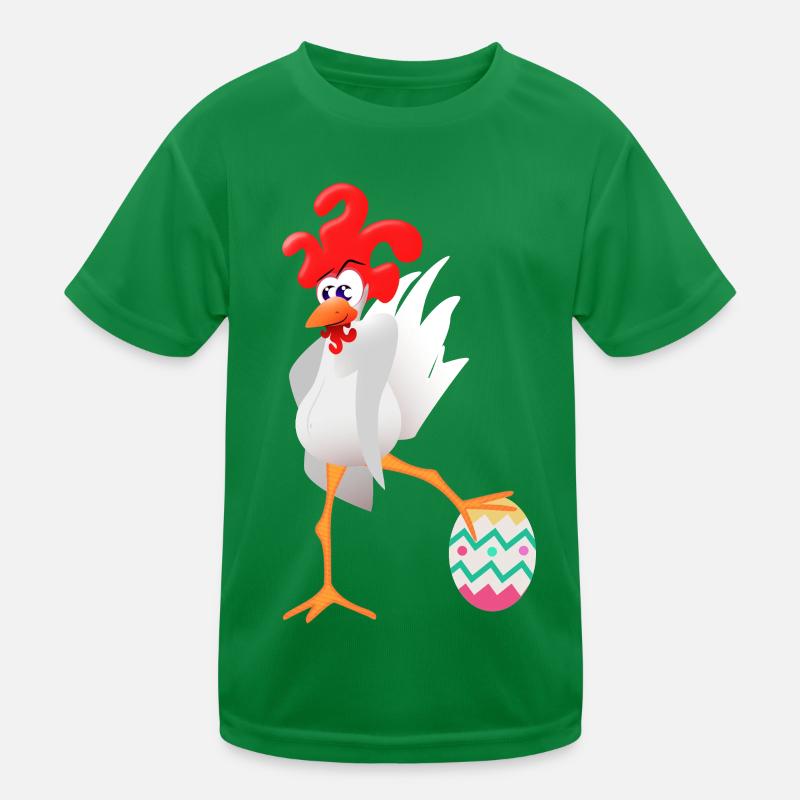 Coq de Pâques T-shirt sport Enfant