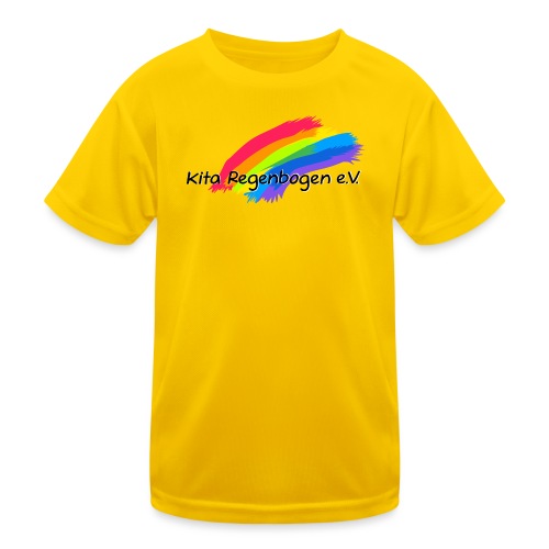 Kita Regenbogen - Köln Langel - Kinder Funktions-T-Shirt