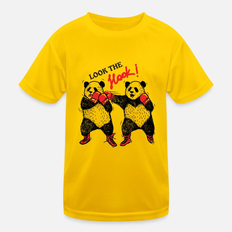 boxe panda Out main T-shirt sport Enfant