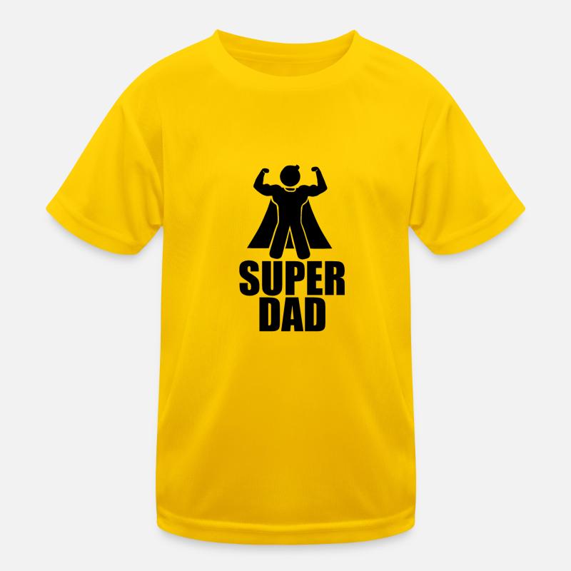 "SUPER DAD" Tshirt - gift idea Kids Functional T-Shirt