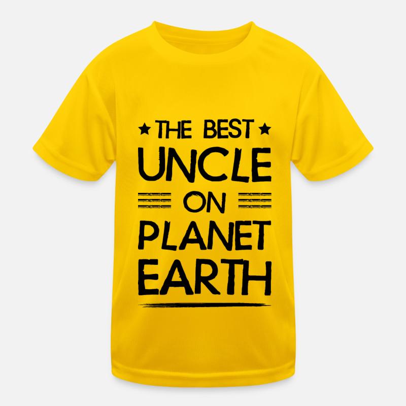 Bester Onkel Spruch Kinder Funktions-T-Shirt