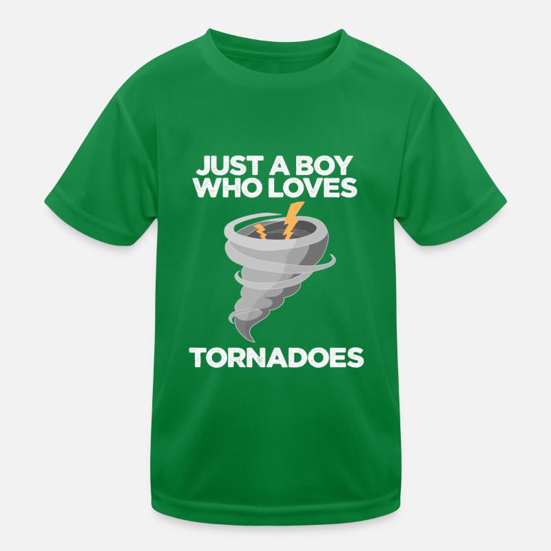 Tornado Kinder Funktions-T-Shirt
