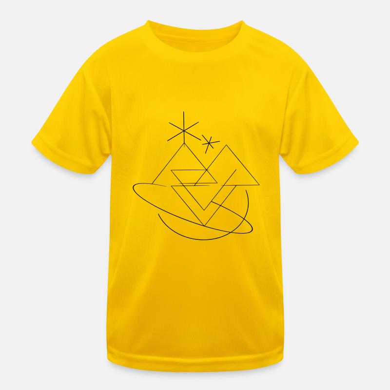 Natural material cycle Kids Functional T-Shirt