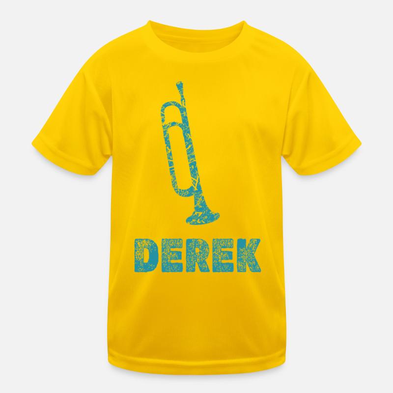 Blasmusik Derek Kinder Funktions-T-Shirt