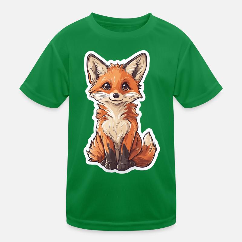 Fuchs Kinder Funktions-T-Shirt