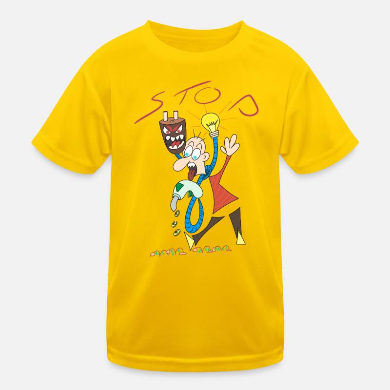 Stop the increase in energy. Kids Functional T-Shirt