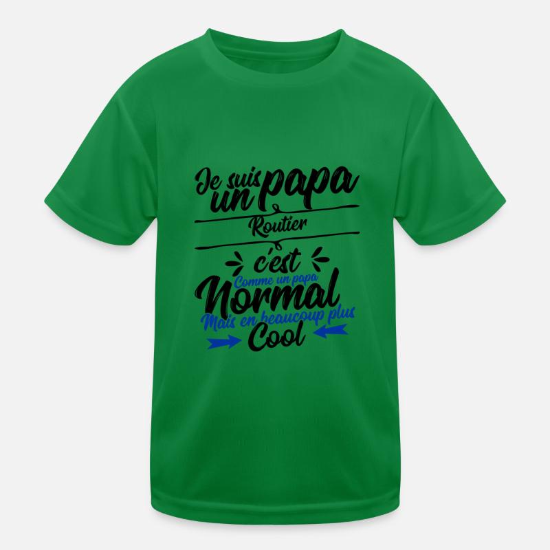 Daddy Road Gift Kids Functional T-Shirt
