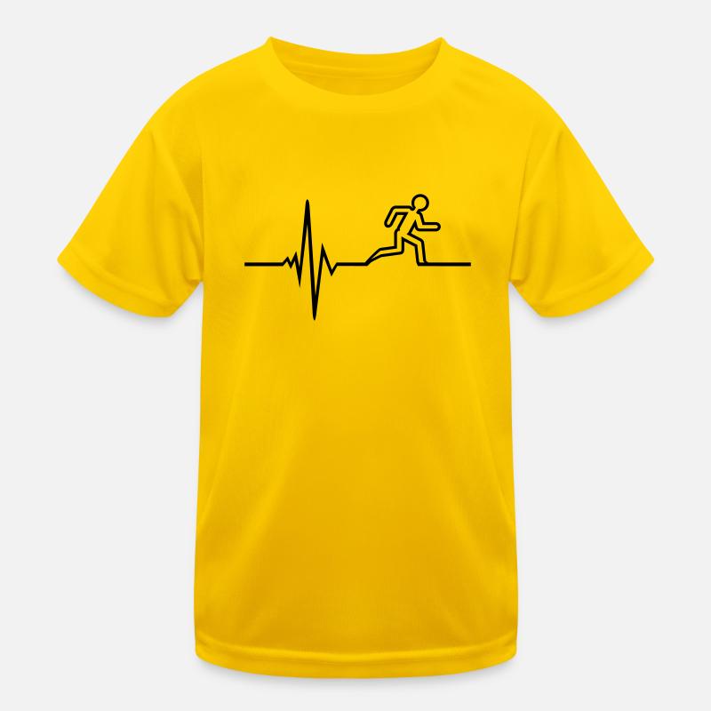 Läufer Kinder Funktions-T-Shirt