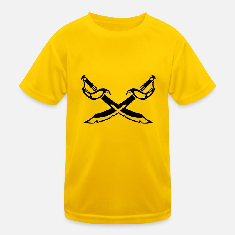 sabre croise epee 202 T-shirt sport Enfant