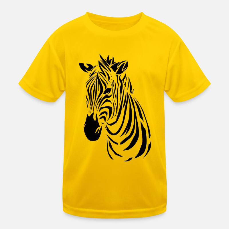 Zebra Kids Functional T-Shirt