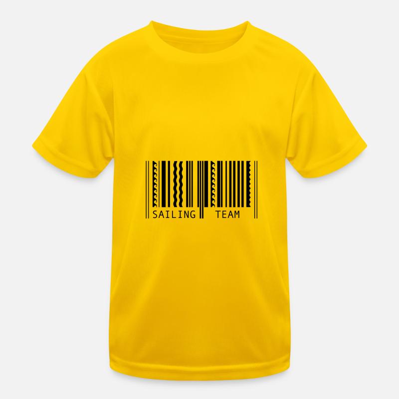 Code à barres nautique T-shirt sport Enfant