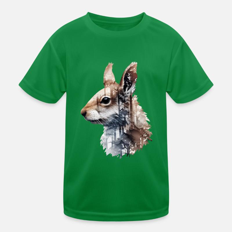 Squirrel Kids Functional T-Shirt