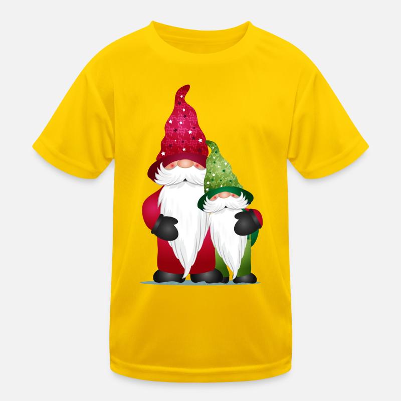 petits amis de lutins mignons pour Noël T-shirt sport Enfant