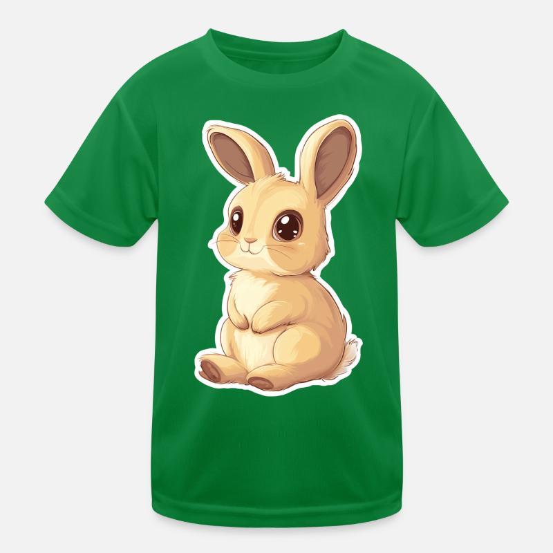 Hase Kinder Funktions-T-Shirt