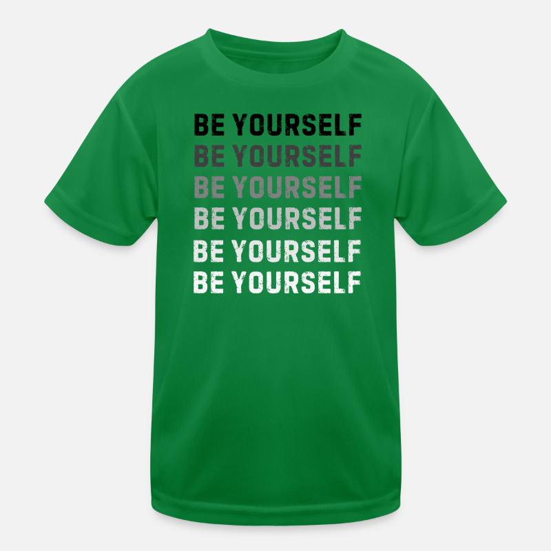 Be Yourself Kids Functional T-Shirt