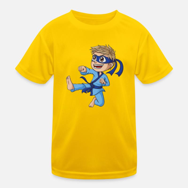 Ninja Boy Kinder Funktions-T-Shirt