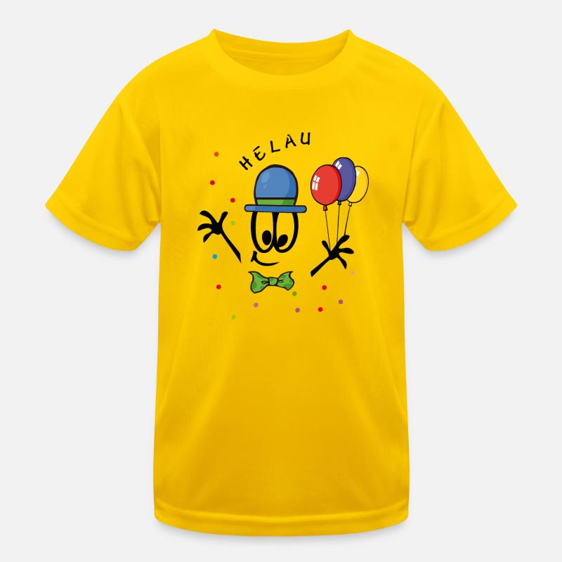 Helau Carnival Comic Kids Functional T-Shirt