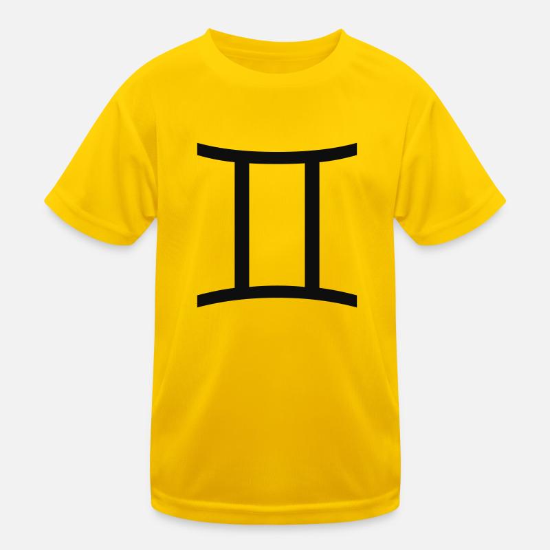 gemini / zwillinge Kinder Funktions-T-Shirt