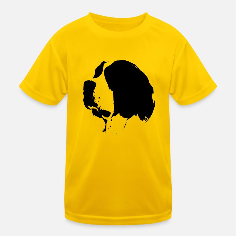 saint bernard dog Kids Functional T-Shirt