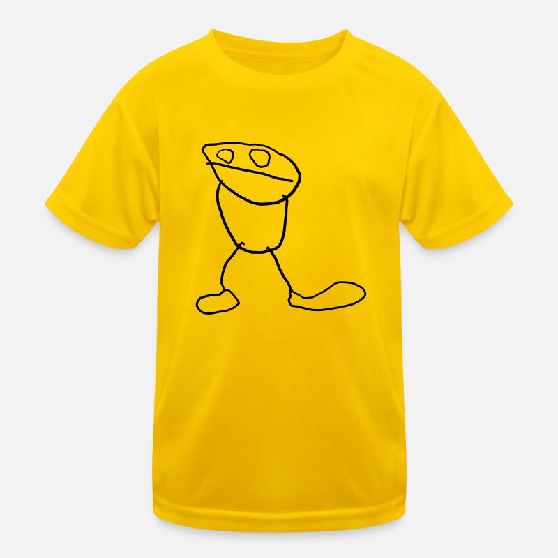 Männchen (by Linus) Kinder Funktions-T-Shirt