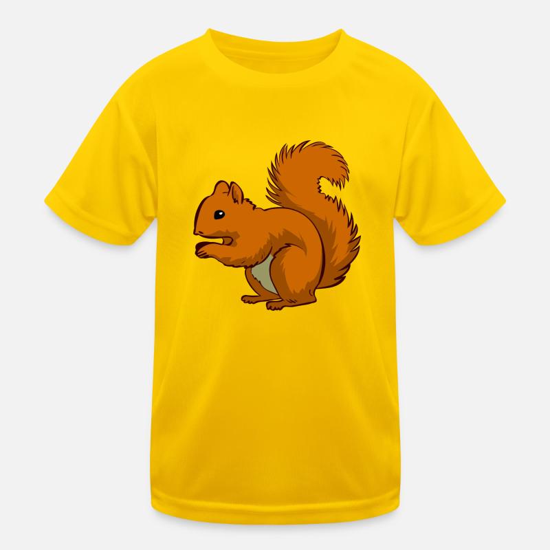 squirrel25 Kids Functional T-Shirt