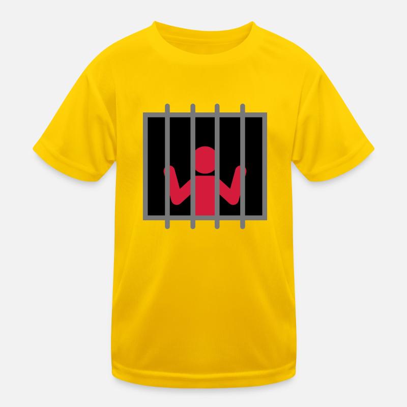 Captive Man Kids Functional T-Shirt