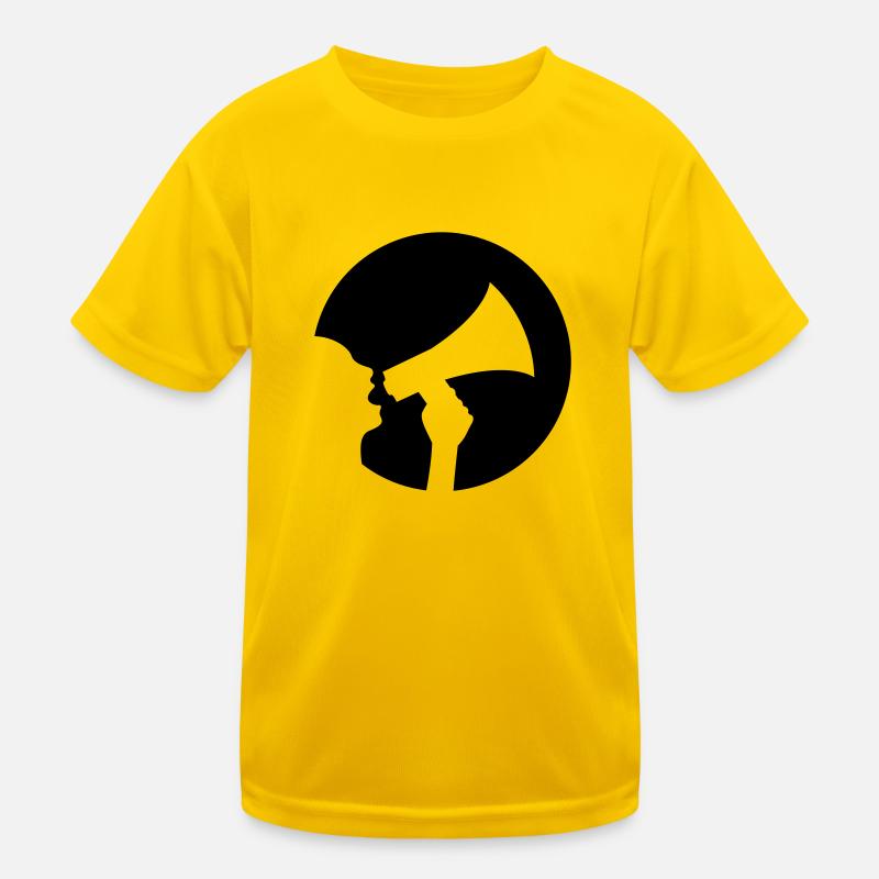 Megaphon Kinder Funktions-T-Shirt
