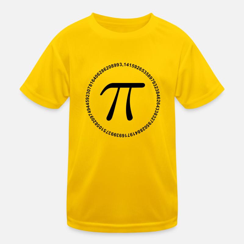 Pi 3.14 circle Kids Functional T-Shirt
