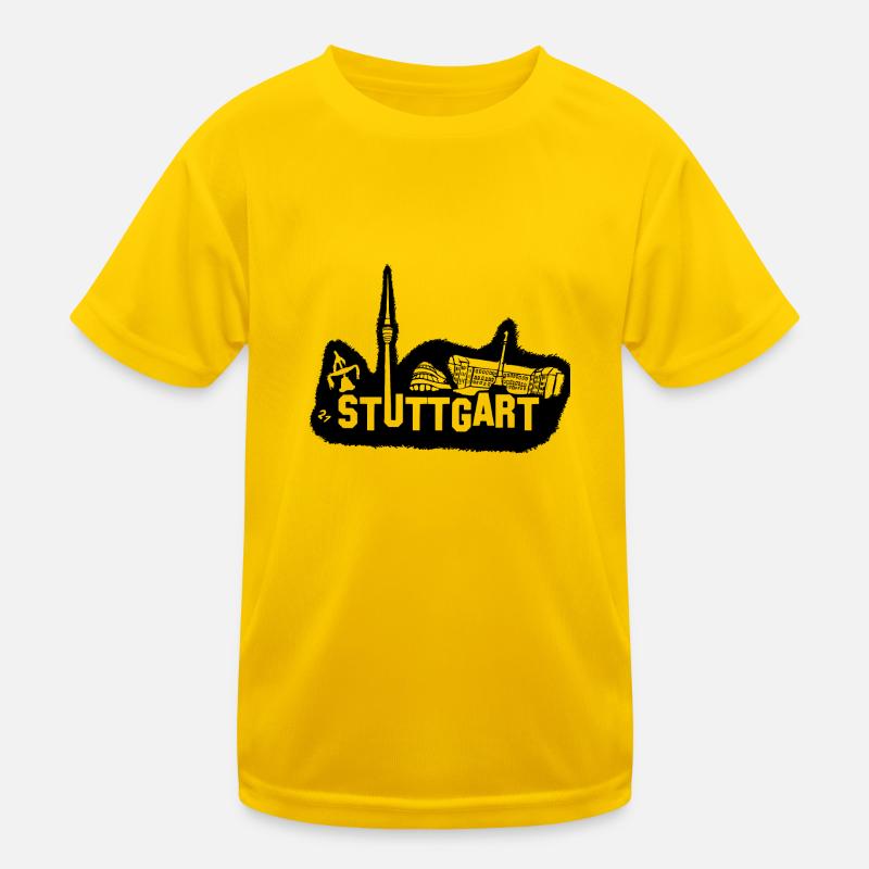 STUTTGART Kinder Funktions-T-Shirt