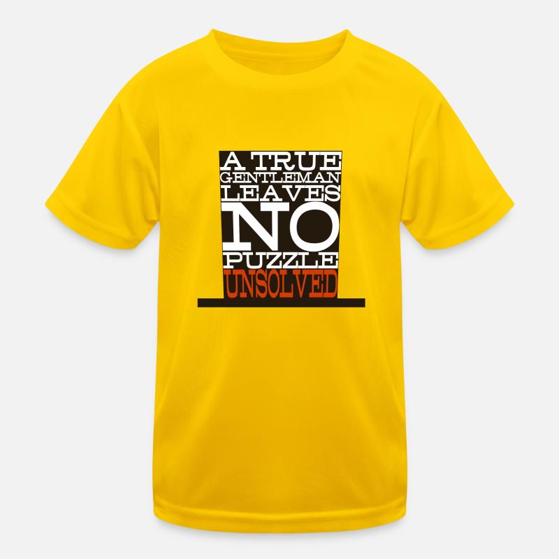 "Un vrai gentleman ..." Conception T-shirt sport Enfant