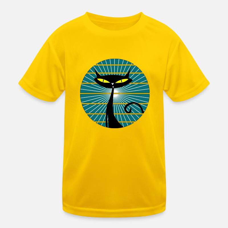 Chat Noir T-shirt sport Enfant