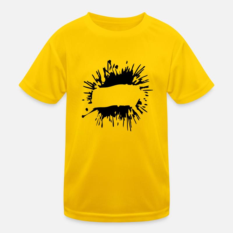Insert text blobs Kids Functional T-Shirt