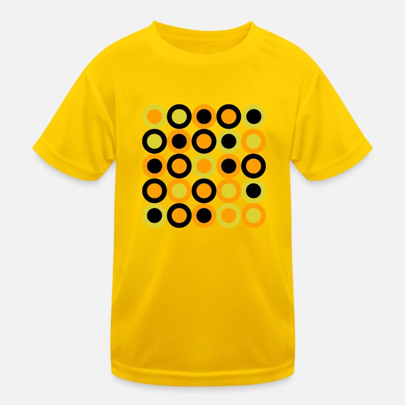 geometric pattern Kids Functional T-Shirt