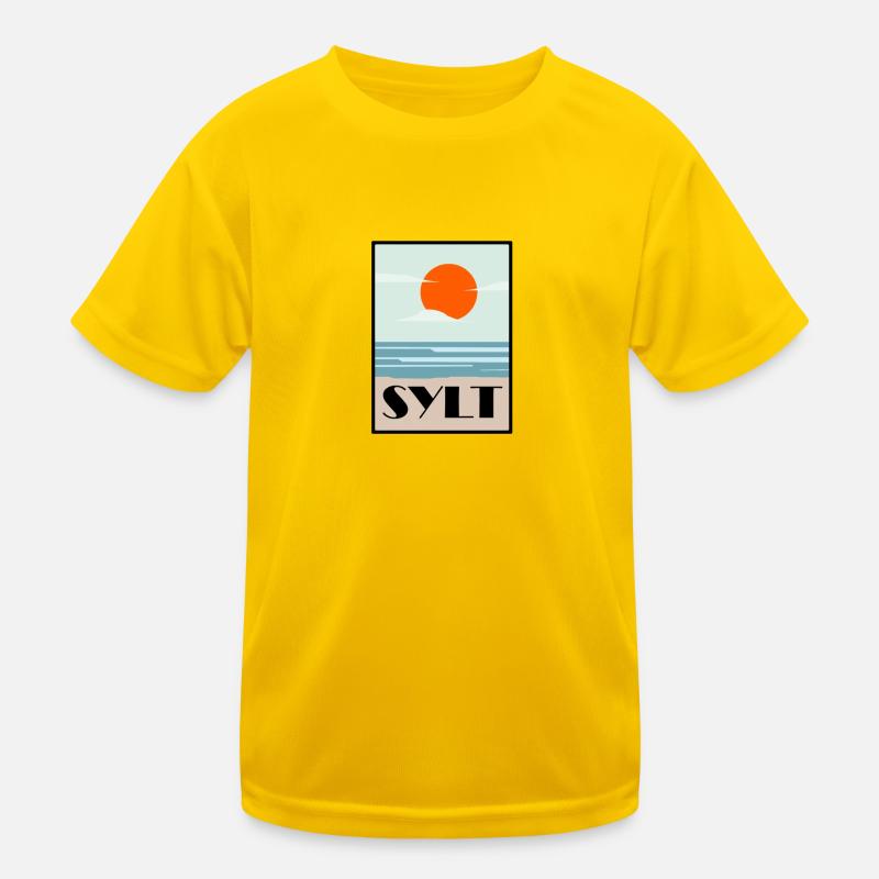 sylt Kinder Funktions-T-Shirt