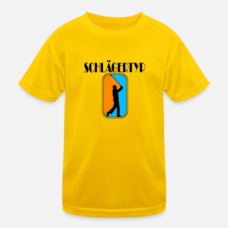 golf schlägertyp Kinder Funktions-T-Shirt