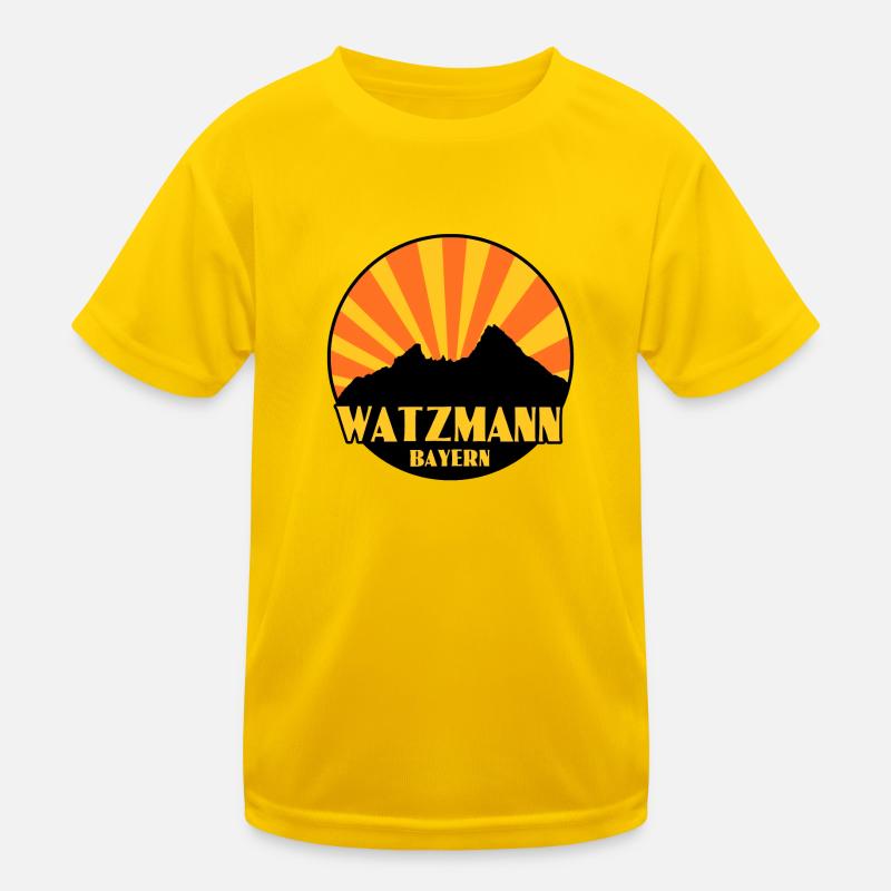 Watzmann Kinder Funktions-T-Shirt