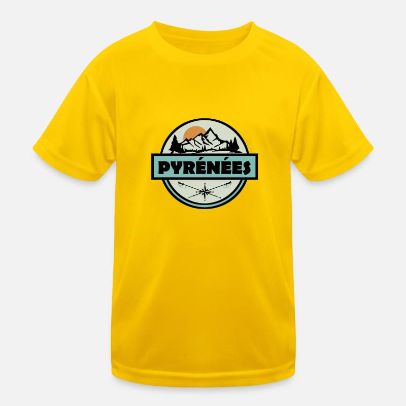 Pyrénées T-shirt sport Enfant