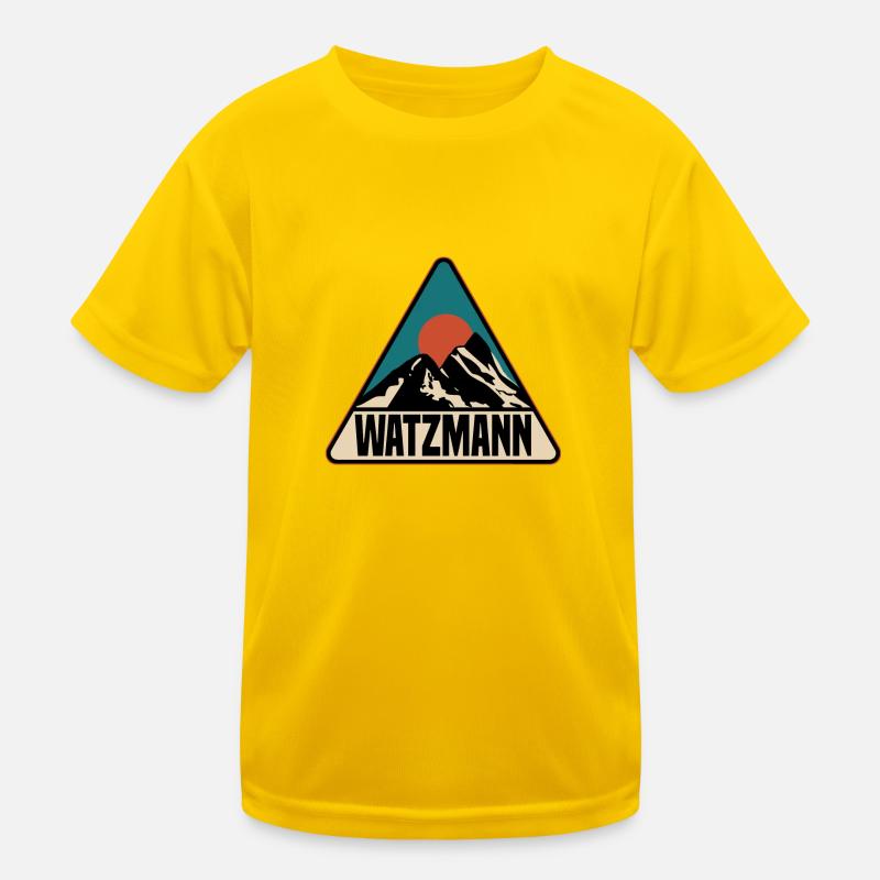 Watzmann Kinder Funktions-T-Shirt