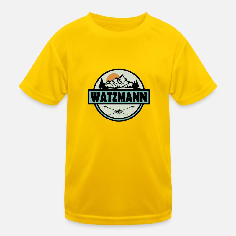 Watzmann Kinder Funktions-T-Shirt