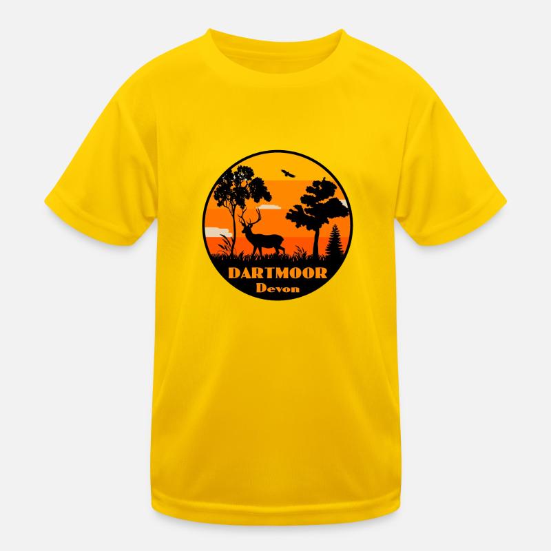 Dartmoor Devon Kinder Funktions-T-Shirt