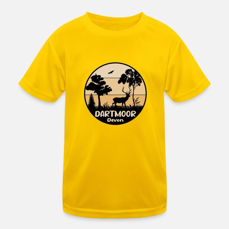Dartmoor, Devon (États-Unis) T-shirt sport Enfant