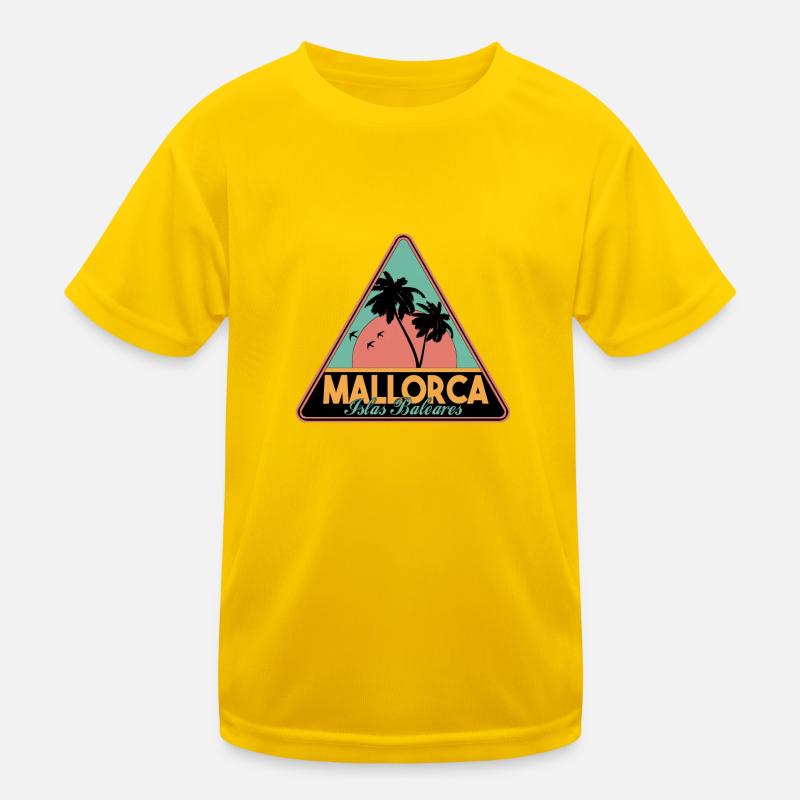 Mallorca Kinder Funktions-T-Shirt